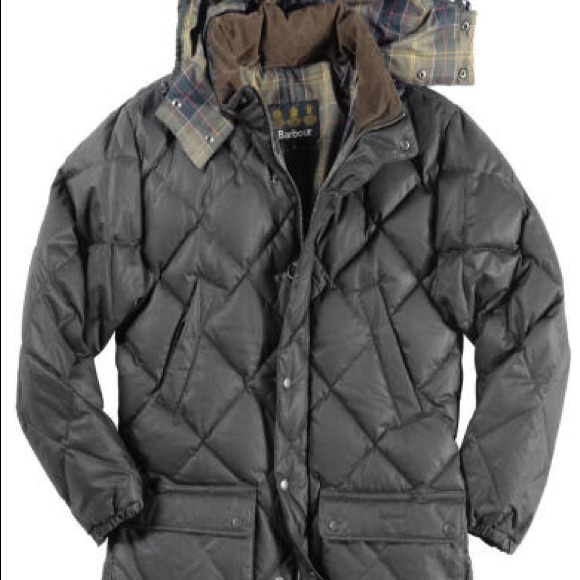 Barbour duck down coat Clearance